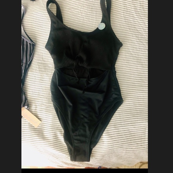 Black tie up full piece brand new with tags - Picture 1 of 1